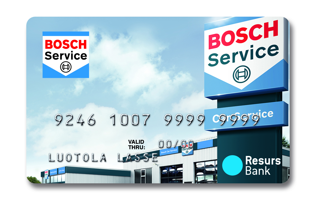 Bosch Car Service -kortti